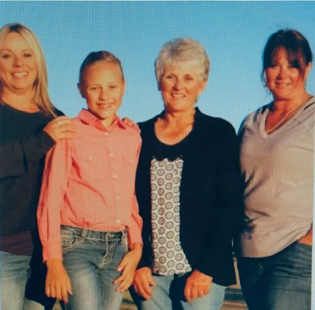 The Wilsey Ranch women at the ranch
